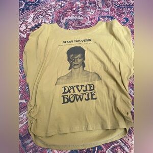 Daydreamer Green David Bowie Show Flyer Banded Oasis T-Shirt Size Extra Large